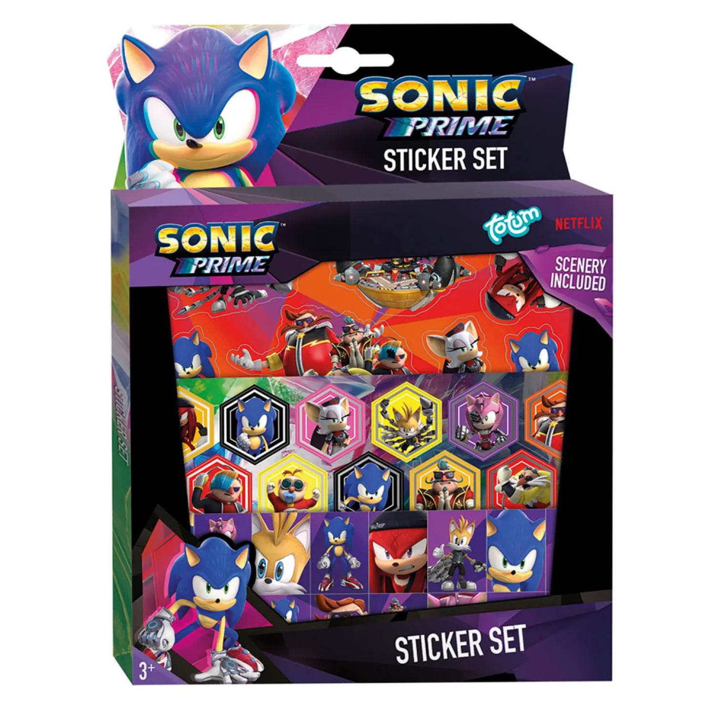 Totum Sonic Stickerset