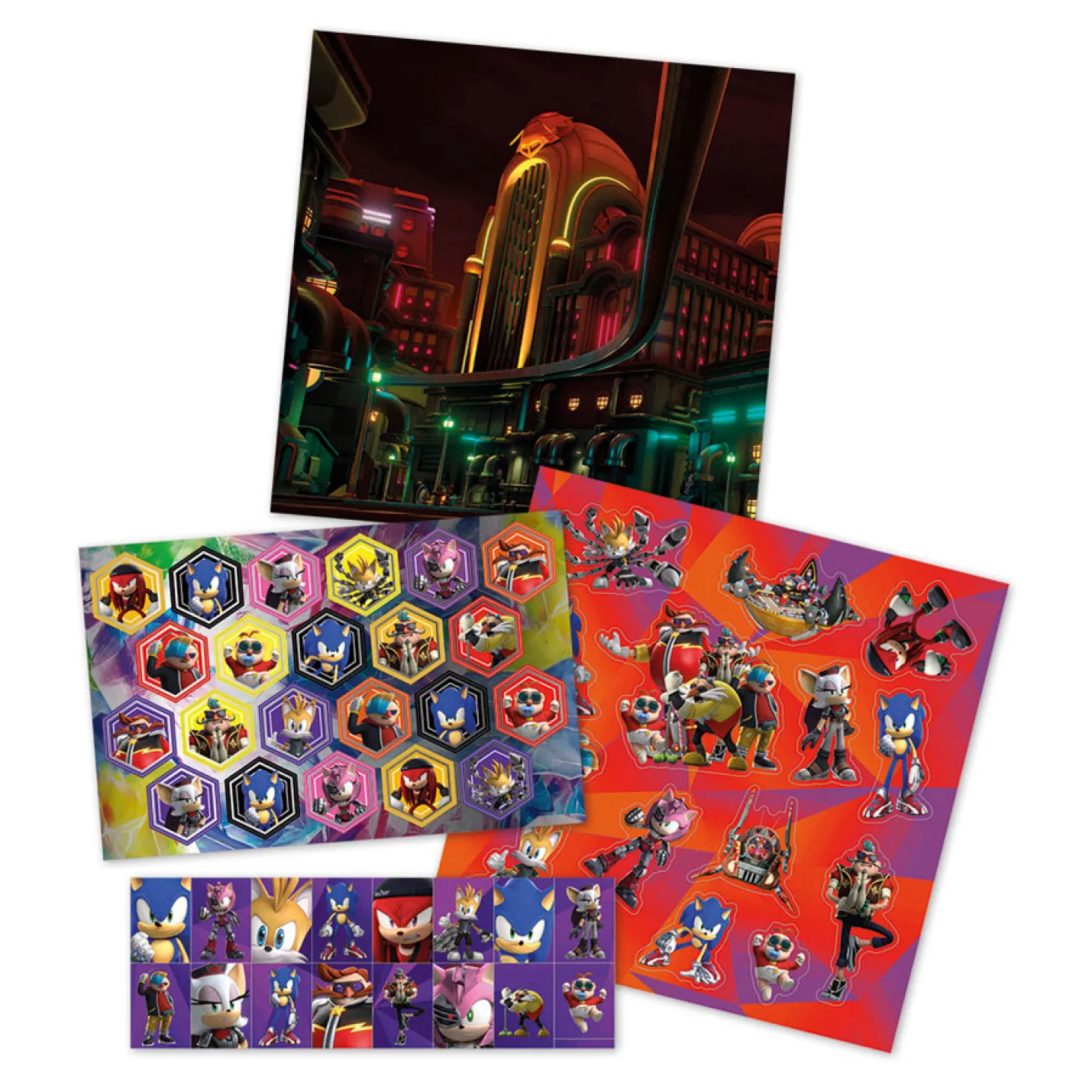 Totum Sonic Stickerset