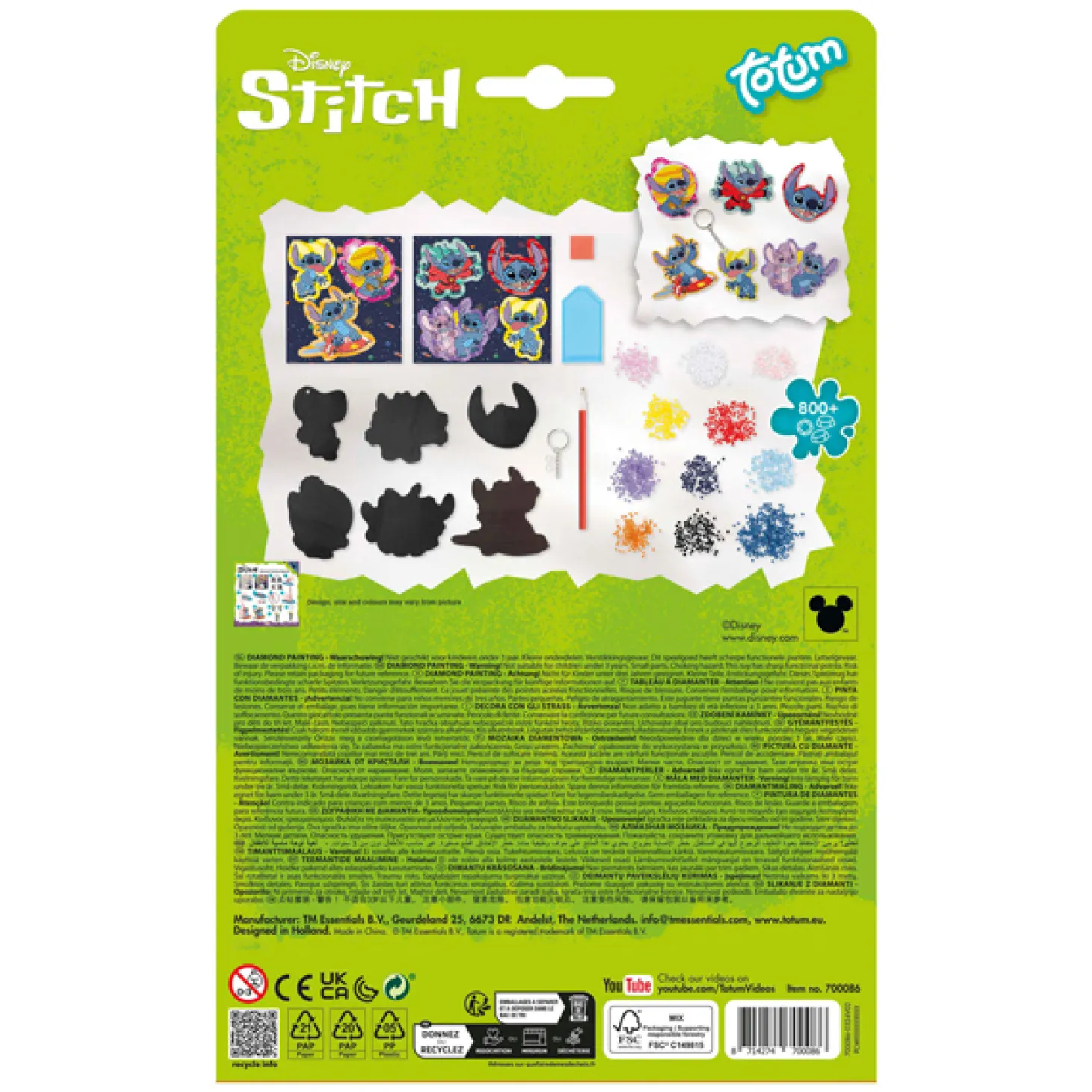 Totum Stitch Diamond Painting Magneten