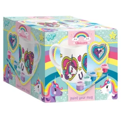 Totum Verf je eigen Mok Eenhoorn