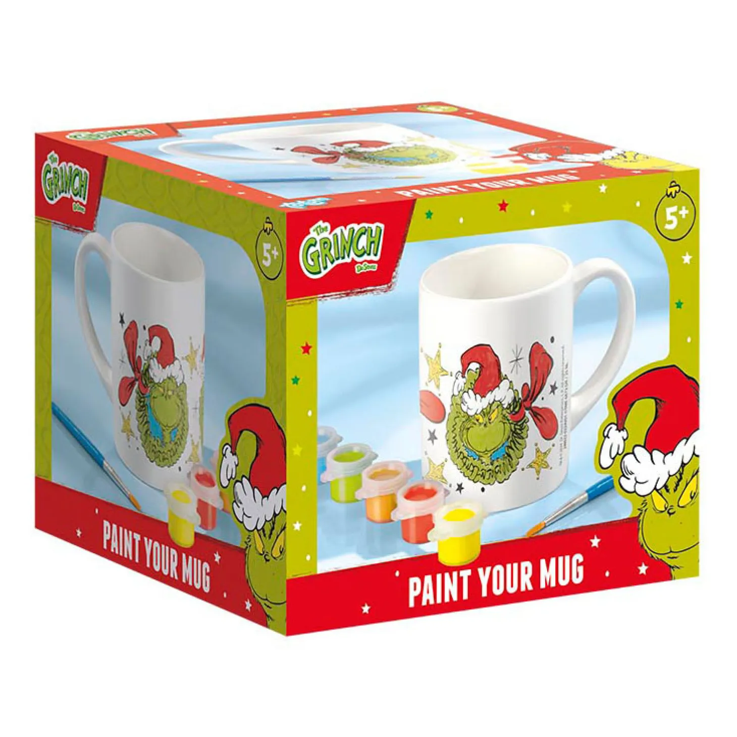 Totum Verf je eigen Mok Grinch