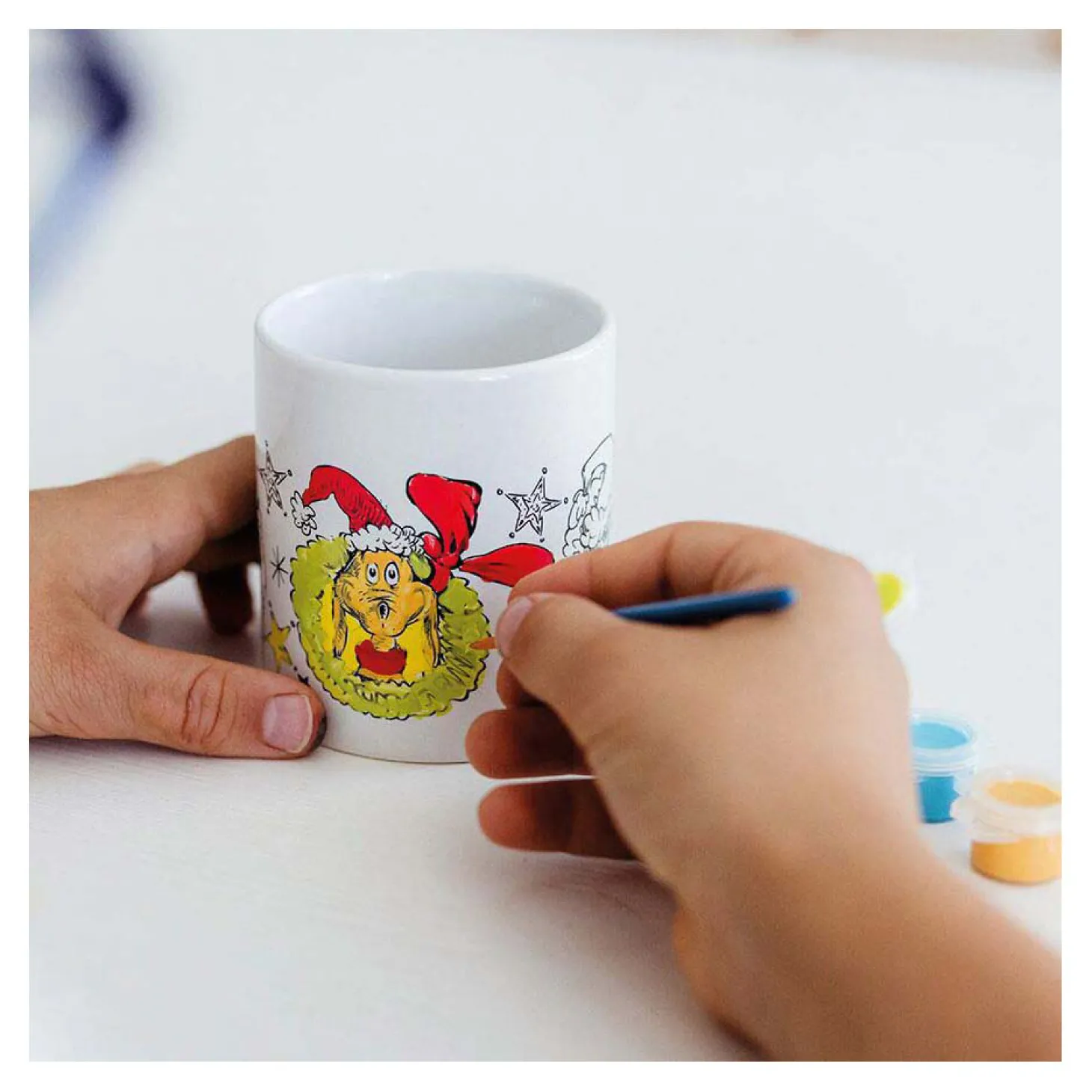 Totum Verf je eigen Mok Grinch