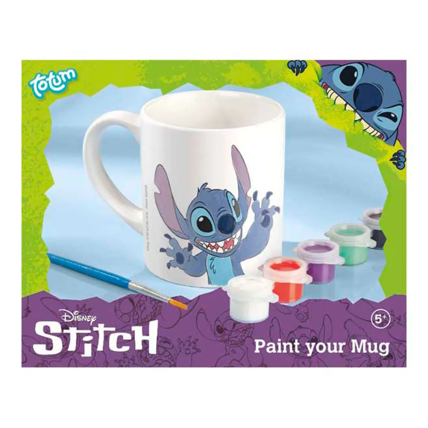Totum Verf je eigen Mok Stitch