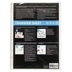 Transfer Vellen Transparant, 5 Vellen