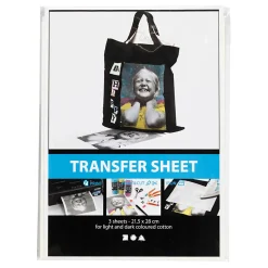 Transfer Vellen Wit, 3 Vellen