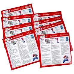 Transformers 3in1 Memo Lotto Domino