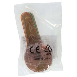 Transparante Kleurpaddels - 6st.