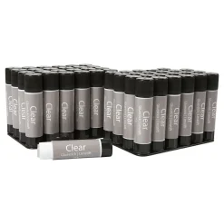 Transparante Lijmstift Rond, 48st.