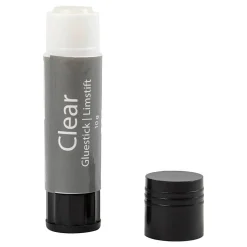 Transparante Lijmstift Rond, 10 gram