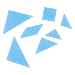 Transparante Tangrams - 168dlg