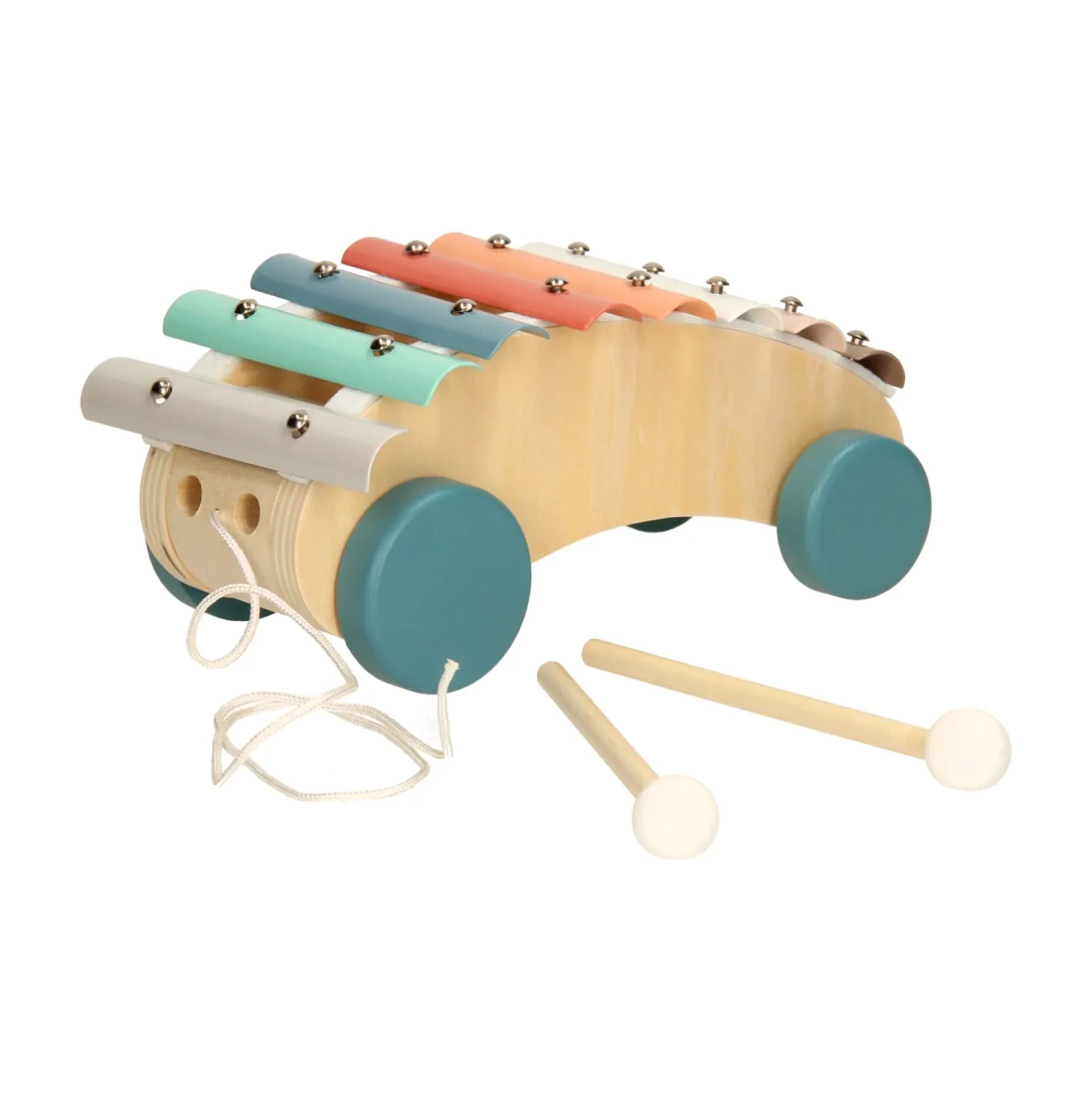 Trekvoertuig Xylofoon Pastel