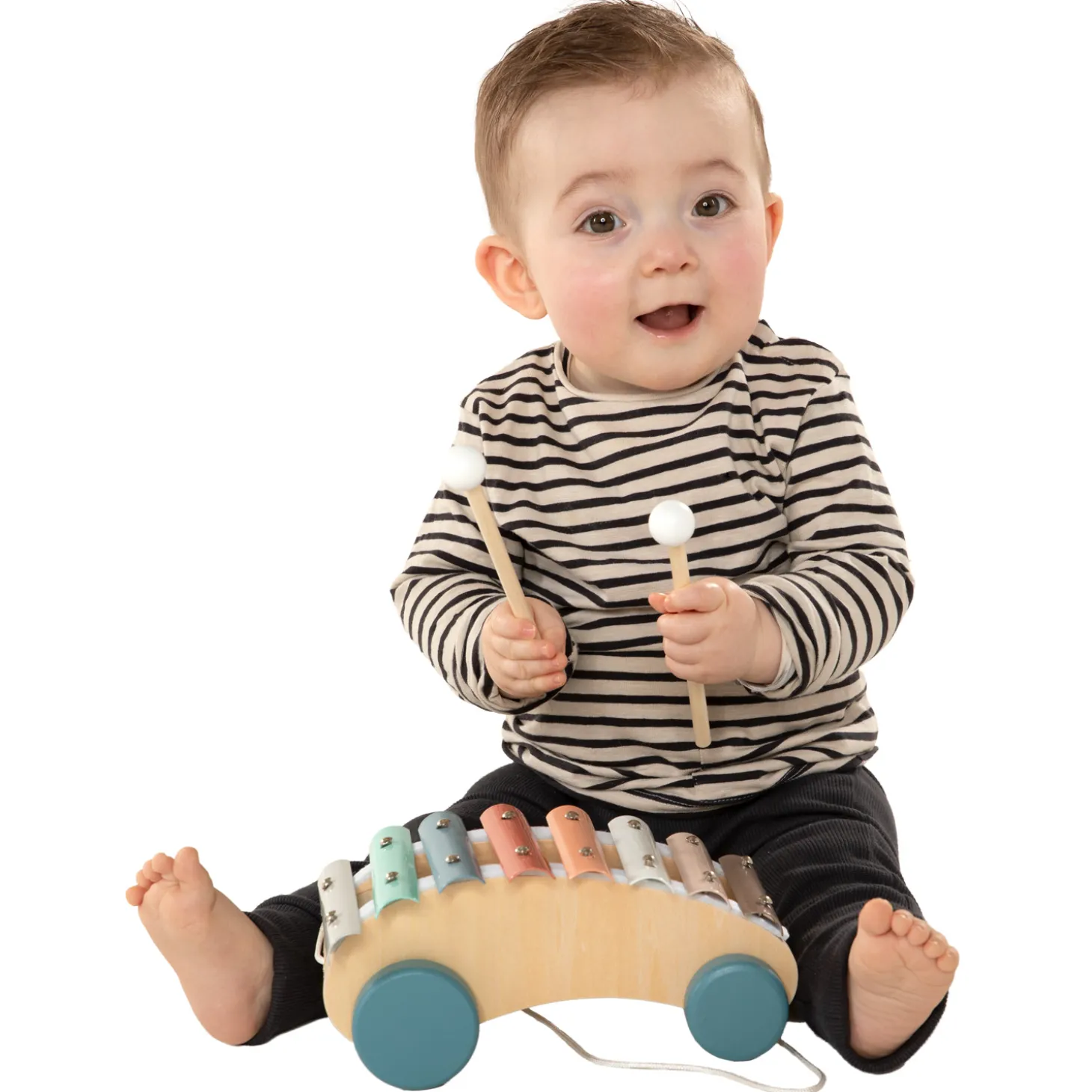 Trekvoertuig Xylofoon Pastel