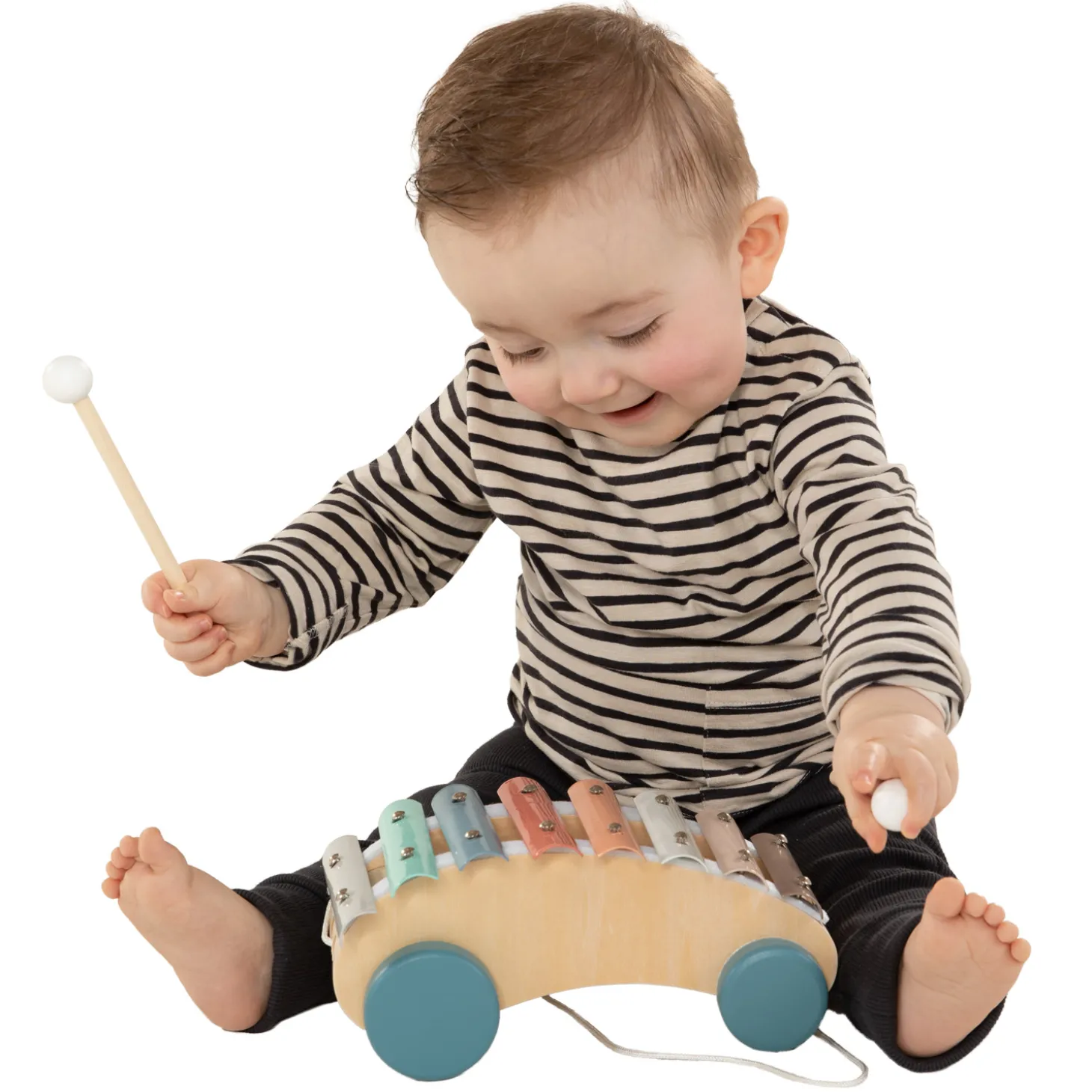 Trekvoertuig Xylofoon Pastel