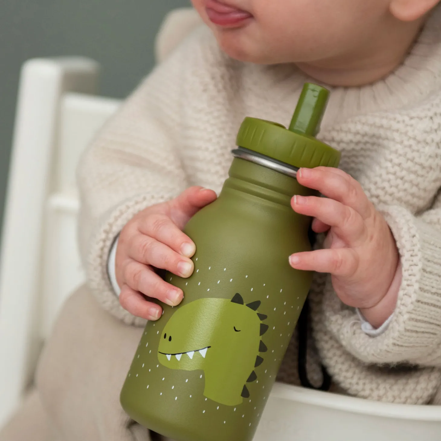 Trixie Drinkfles Mr. Dino, 350ml