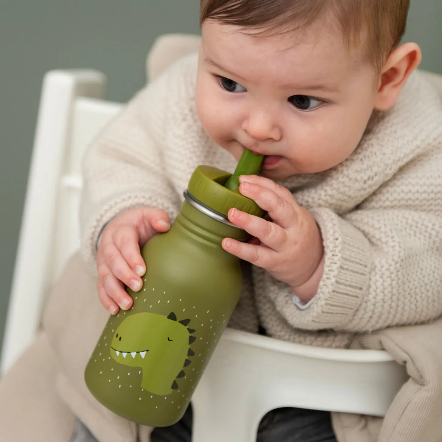 Trixie Drinkfles Mr. Dino, 350ml