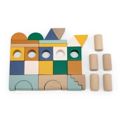 Trixie Houten Blokken Stad, 31dlg.