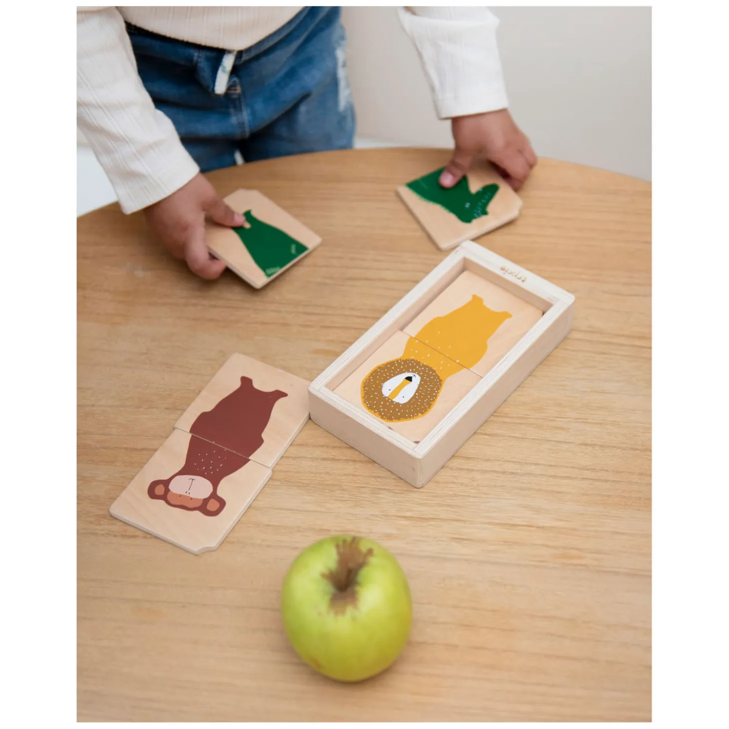 Trixie Houten Combo Puzzel Dieren