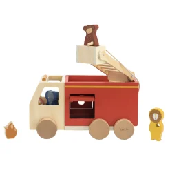Trixie Houten Dieren Brandweerwagen