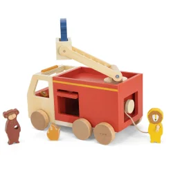 Trixie Houten Dieren Brandweerwagen