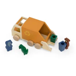 Trixie Houten Dieren Vuilniswagen
