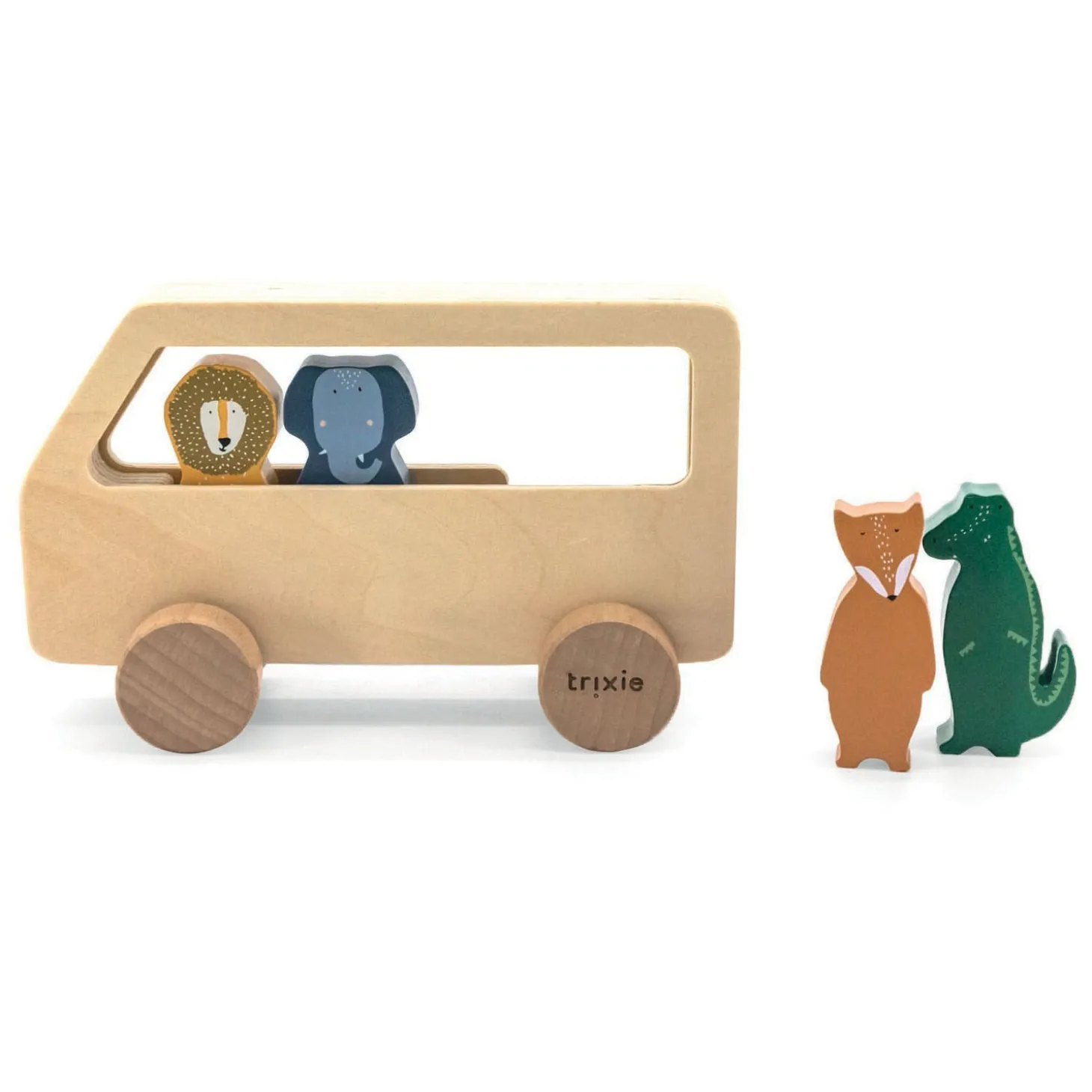 Trixie Houten Dierenbus, 5dlg.