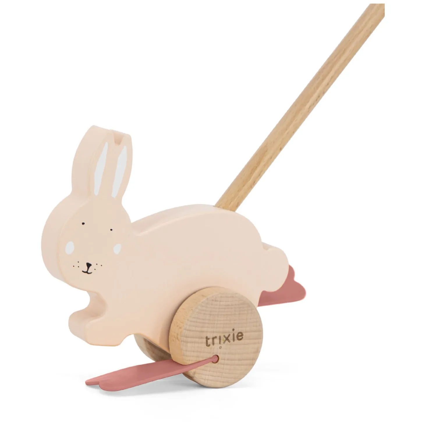 Trixie Houten Duwfiguur - Mrs. Rabbit