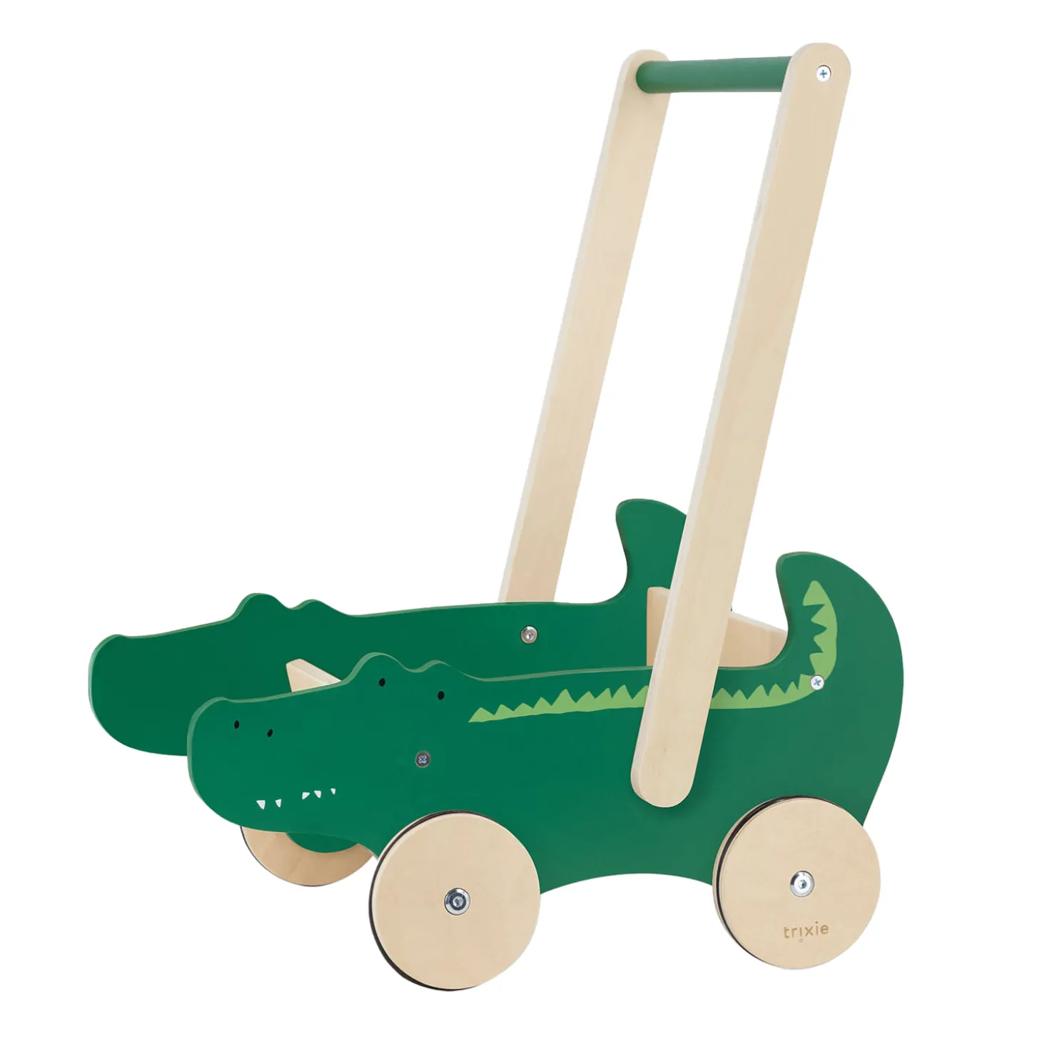 Trixie Houten Loopwagen - Mr. Crocodile