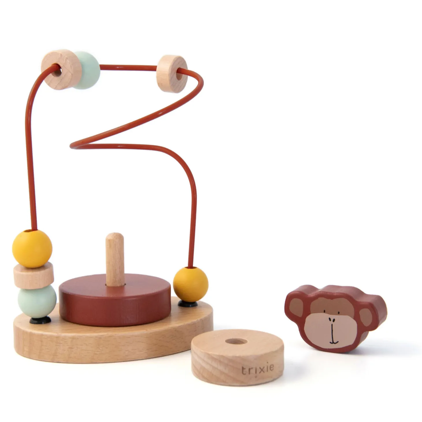 Trixie Houten Motoriekspiraal - Mr. Monkey
