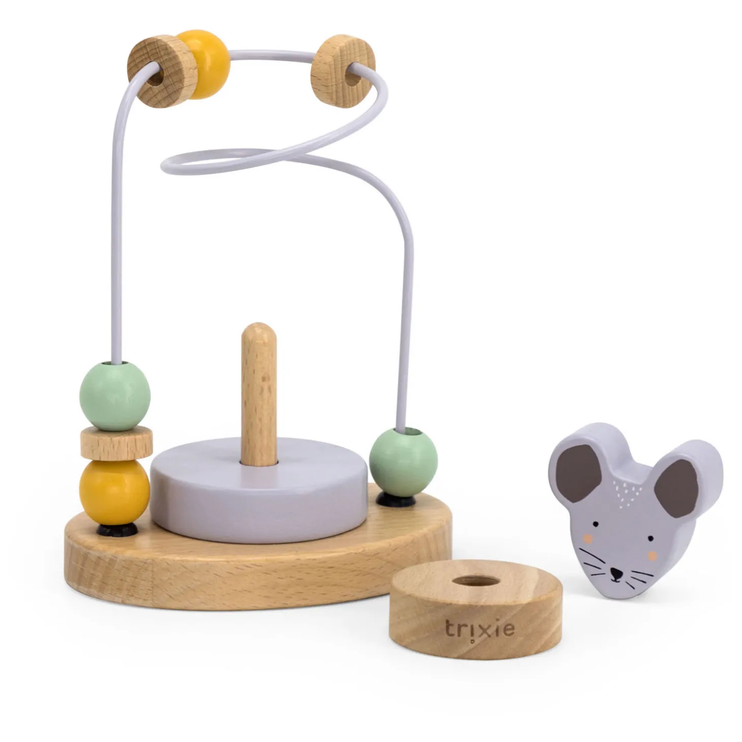 Trixie Houten Motoriekspiraal - Mrs. Mouse
