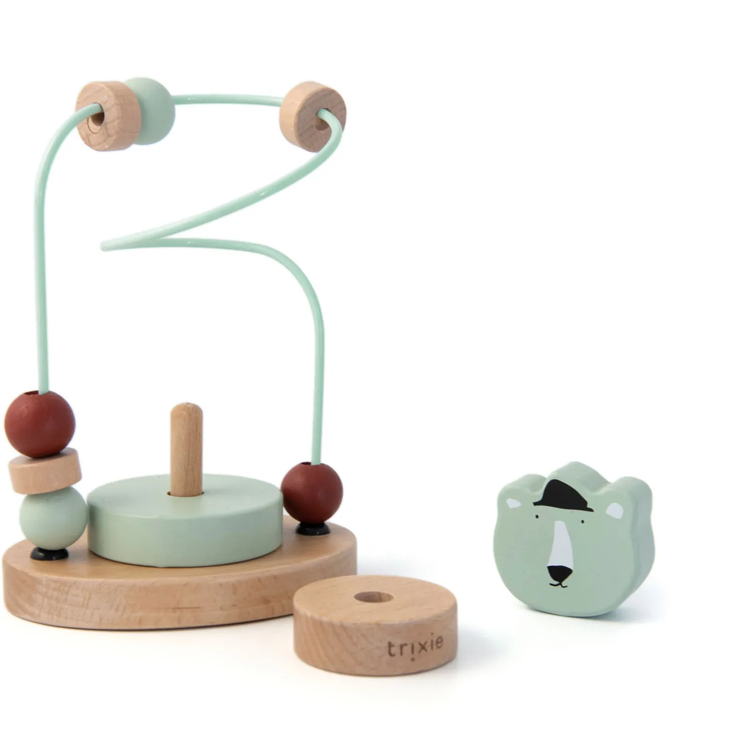 Trixie Houten Motoriekspiraal - Mr. Polar Bear