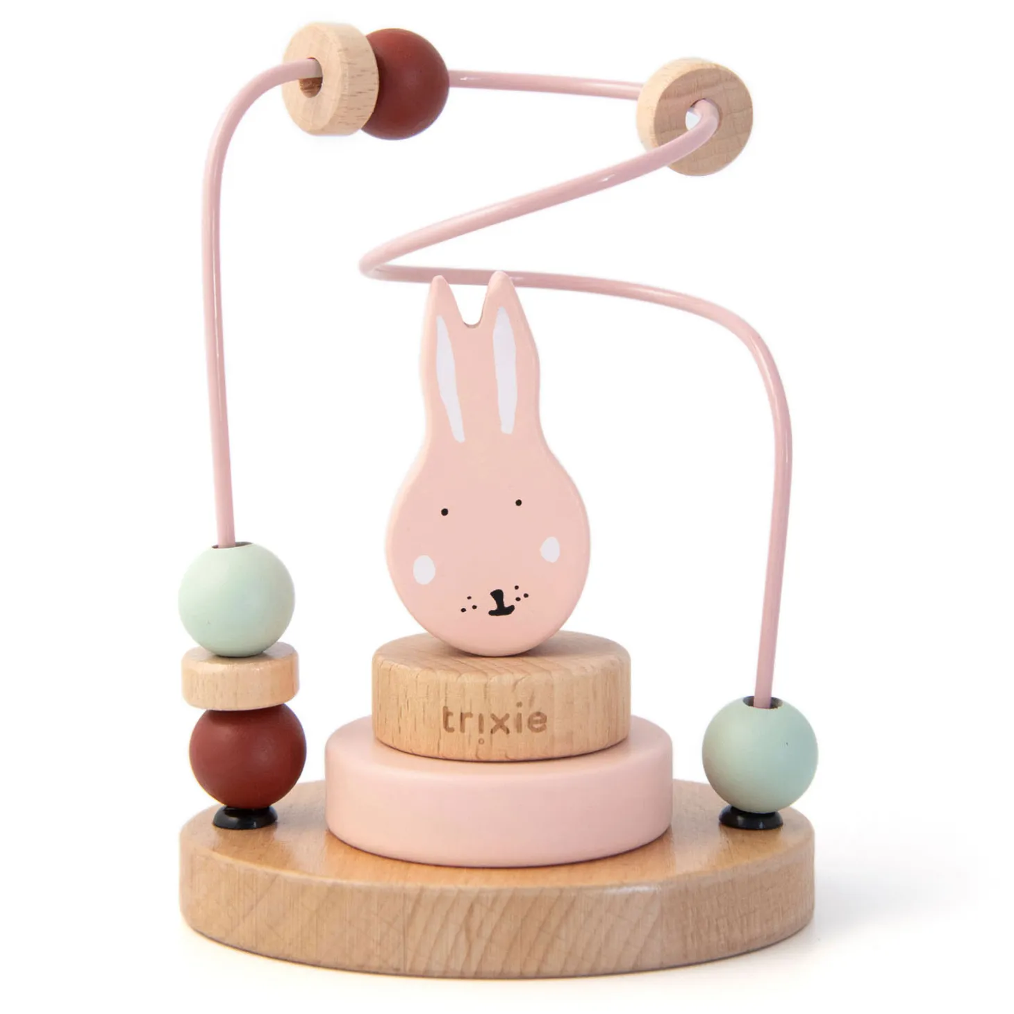 Trixie Houten Motoriekspiraal - Mrs. Rabbit