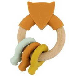 Trixie Houten Siliconen Activiviteitenring  - Mr. Fox