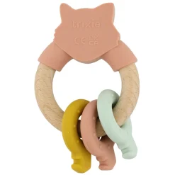 Trixie Houten Siliconen Activiviteitenring  - Mrs. Cat