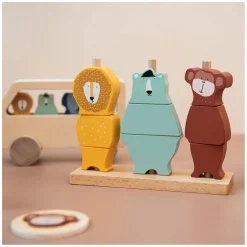 Trixie Houten Stapel Puzzel Dieren