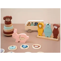 Trixie Houten Stapel Puzzel Dieren