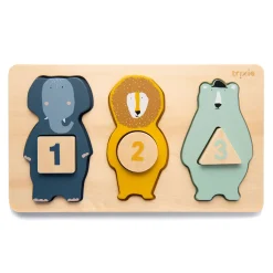 Trixie Houten Telpuzzel Dieren, 6st.