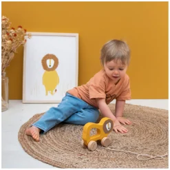 Trixie Houten Trekfiguur - Mr. Lion