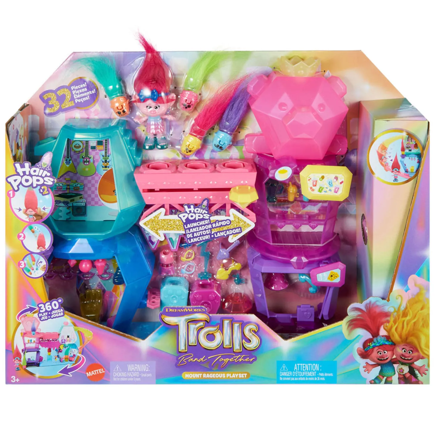 Trolls 3 Band Together Buitengewone Berg Speelset