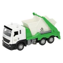 Truck met Afvalcontainer Licht & Geluid