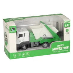 Truck met Afvalcontainer Licht & Geluid