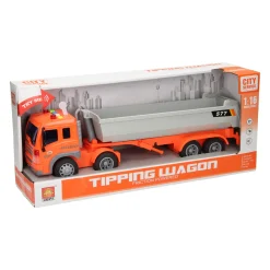Truck met Afvalcontainer Licht & Geluid