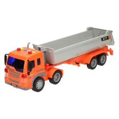 Truck met Afvalcontainer Licht & Geluid