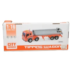Truck met Afvalcontainer Licht & Geluid