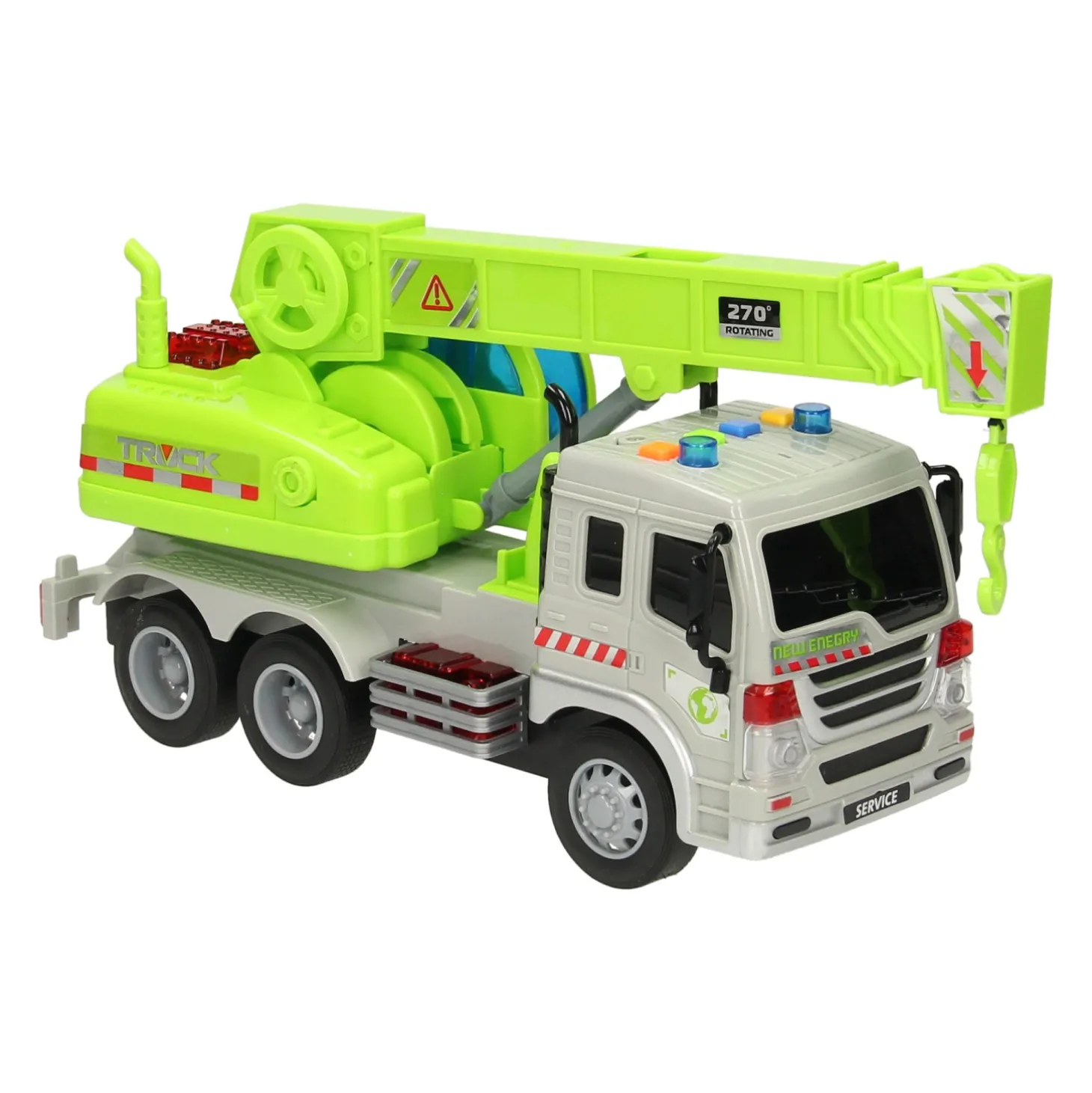 Truck met Haakarm met Licht en Geluid