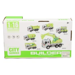 Truck met Hoogwerker met Licht en Geluid
