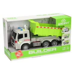 Truck met Kiepwagen met Licht en Geluid