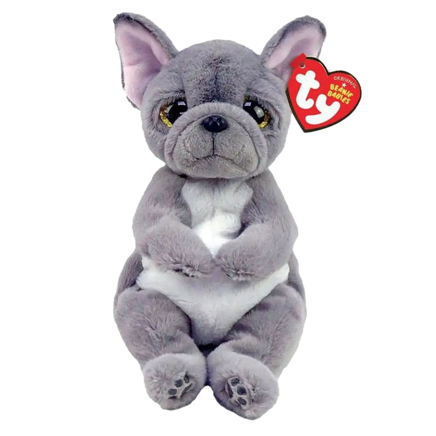 Ty Beanie Babies Bellies Wilfred Bulldog, 15cm