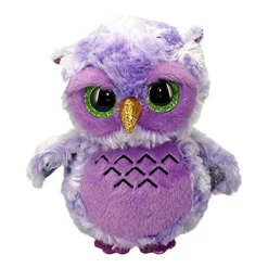 Ty Beanie Boo Owlivia Purple Owl, 15cm
