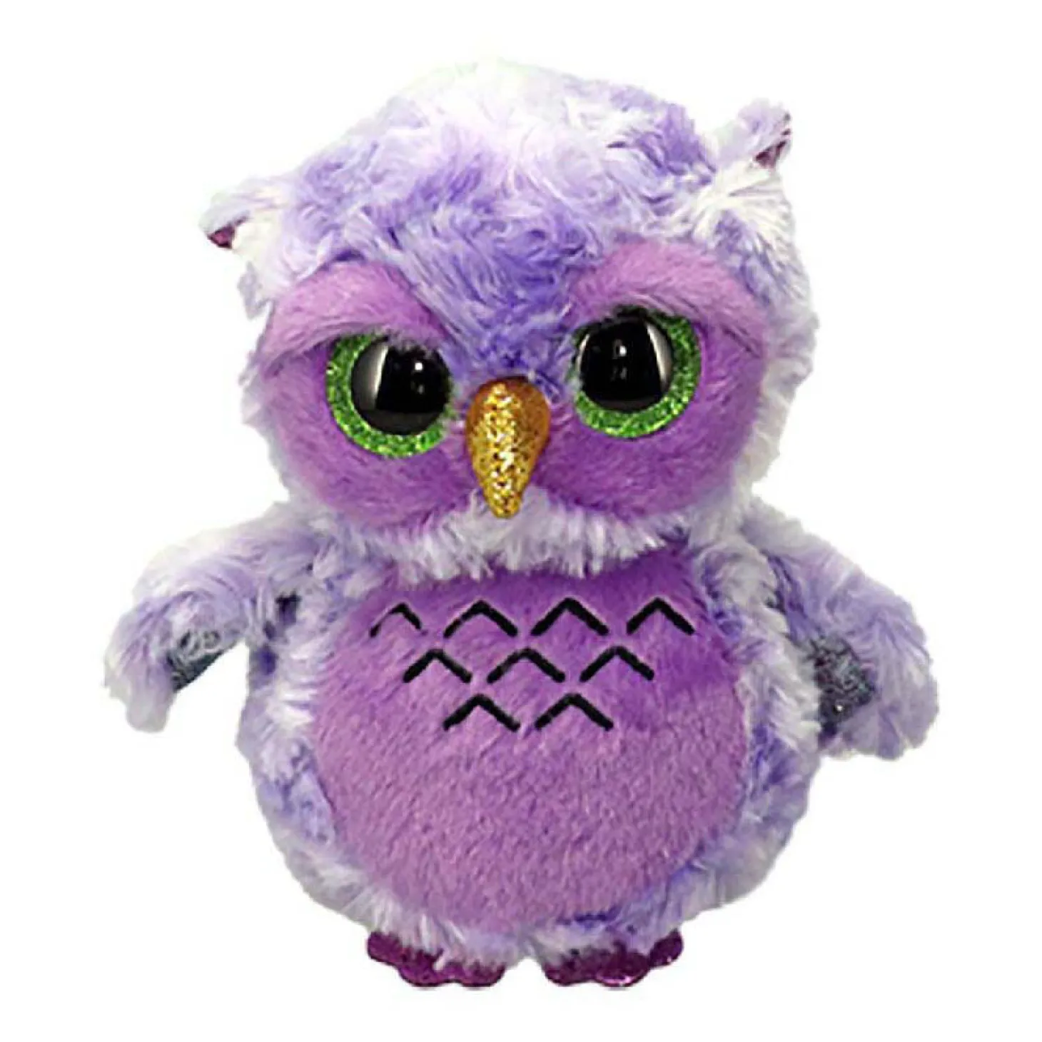 Ty Beanie Boo Owlivia Purple Owl, 15cm