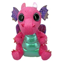 Ty Beanie Boo Spitfire Pink Dragon, 15cm